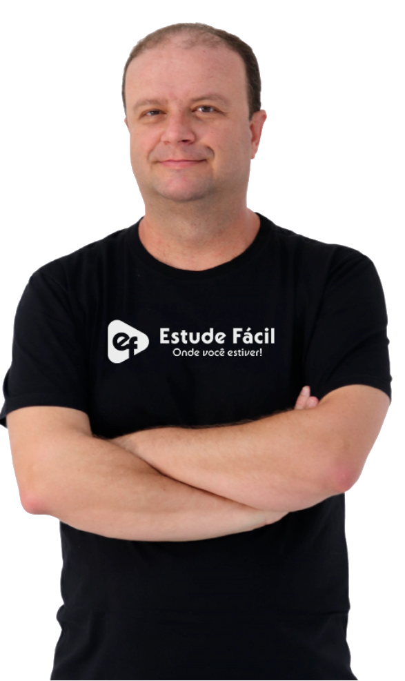 Professor Macarrão, do Estude Fácil.