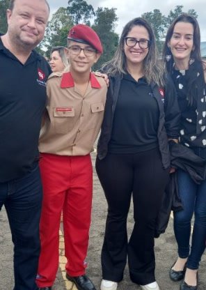 Foto enviada por Lucca e família